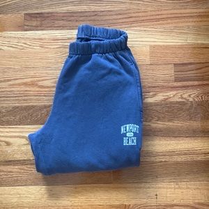 Brandy Melville ’Newport Beach’ Sweatpants